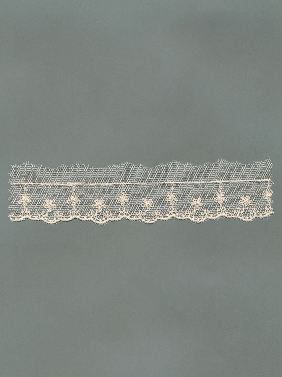 Vintage Embroidered Cotton Tulle Vintage Embroidered Cotton Tulle