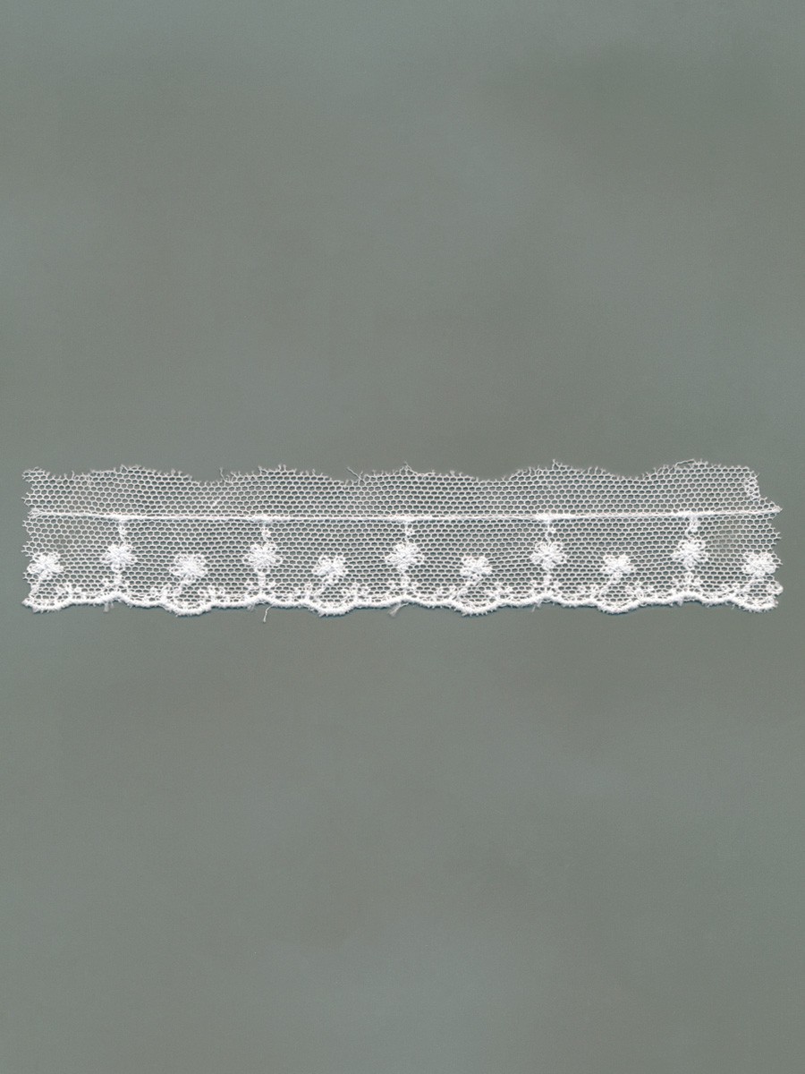 Vintage Embroidered Cotton Tulle Vintage Embroidered Cotton Tulle