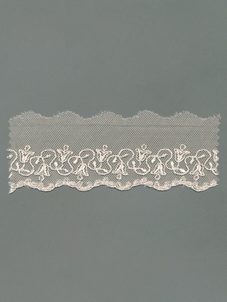 Cotton Tulle Embroidery Edging