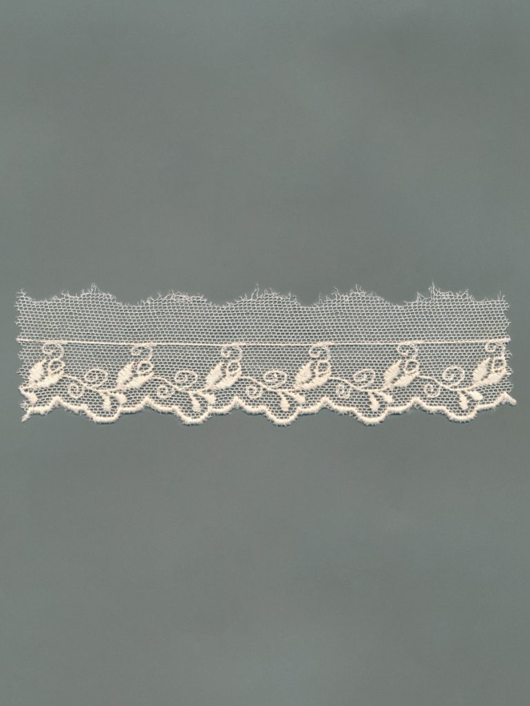 Cotton Tulle Embroidery Edging