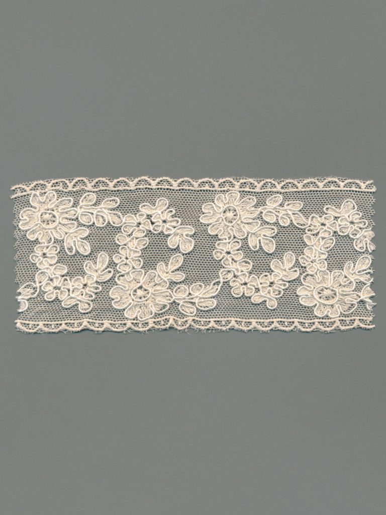 Corded Vintage Tulle Embroidery
