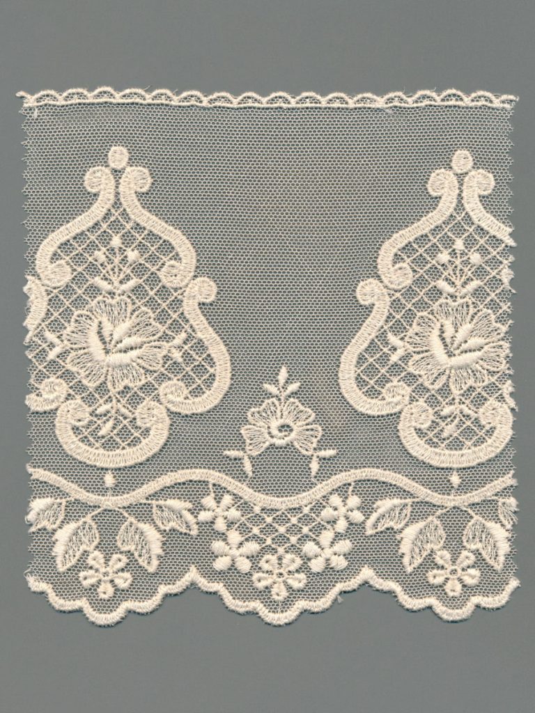 Cotton Tulle Embroidery Lace