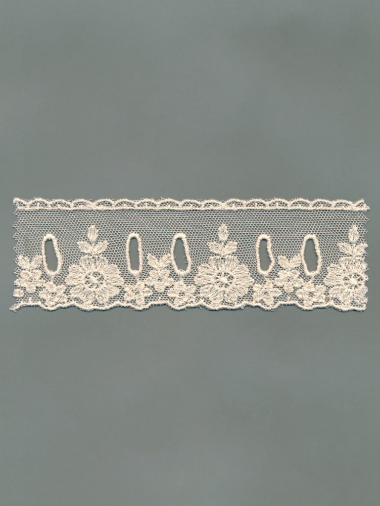 Embroidered Swiss Tulle