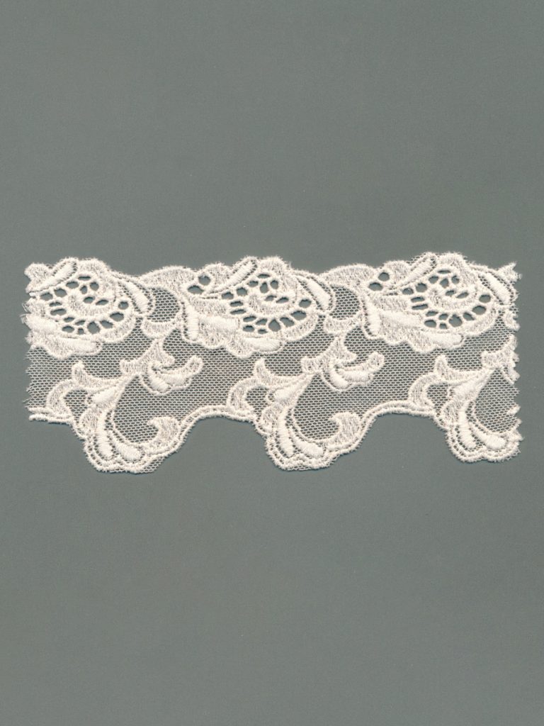 100% Cotton Tulle Embroidery