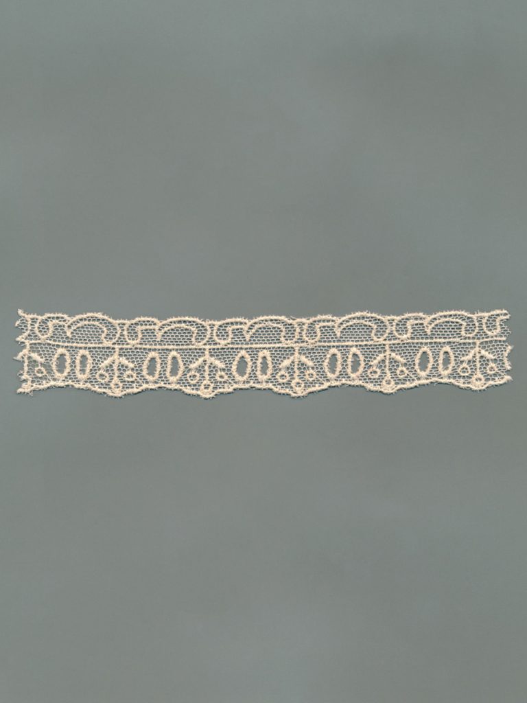 Swiss Tulle Embroidered Trim