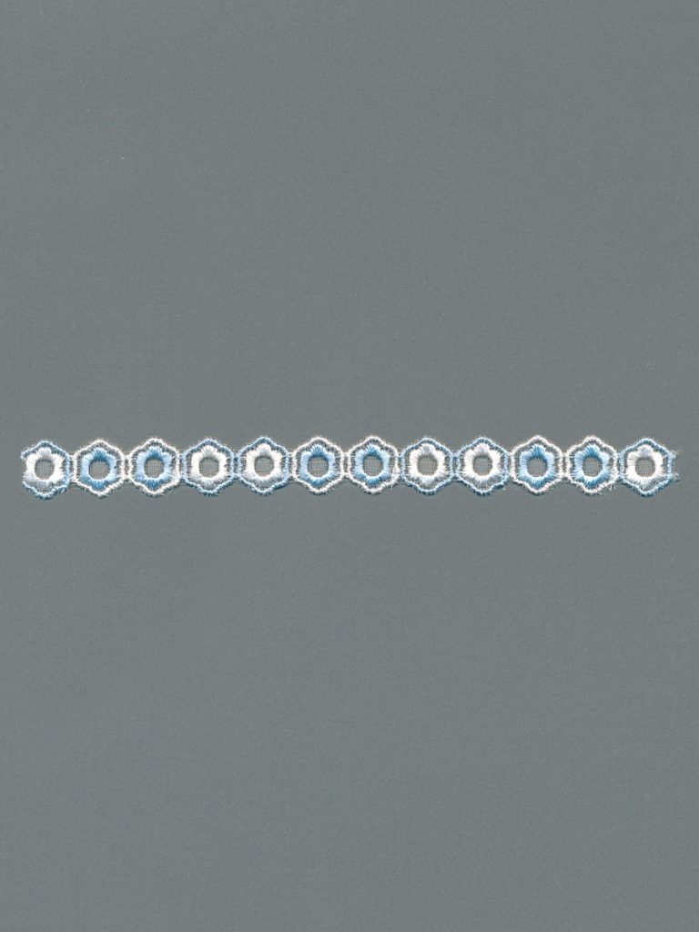 Polyester Organdy Embroidery