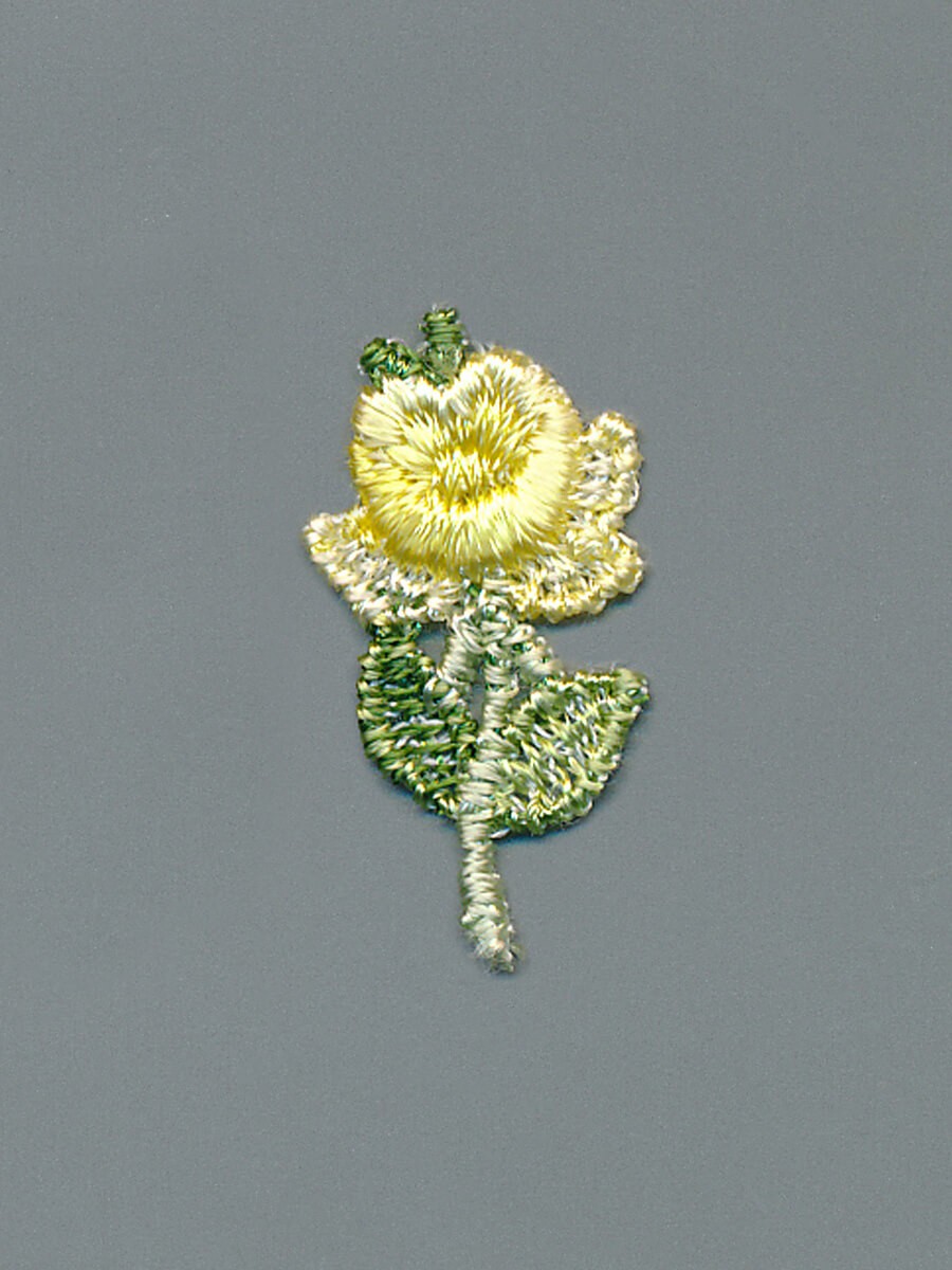 Besticktes Rayon Motiv Besticktes Rayon Motiv