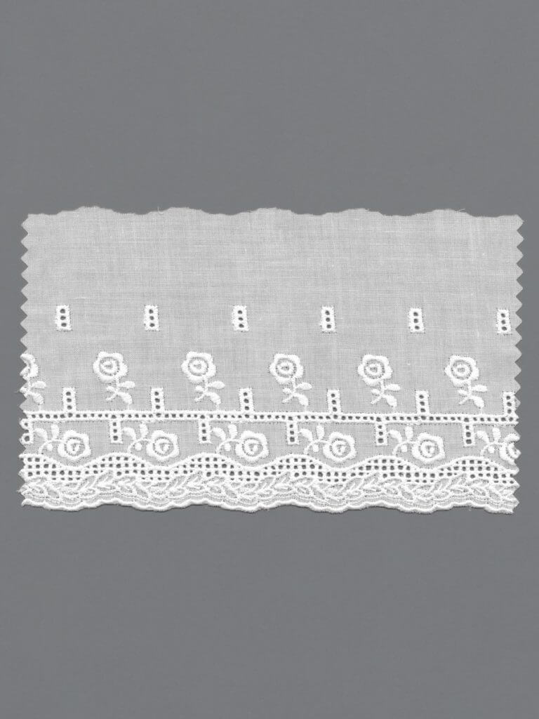 Cotton Machine Embroidery