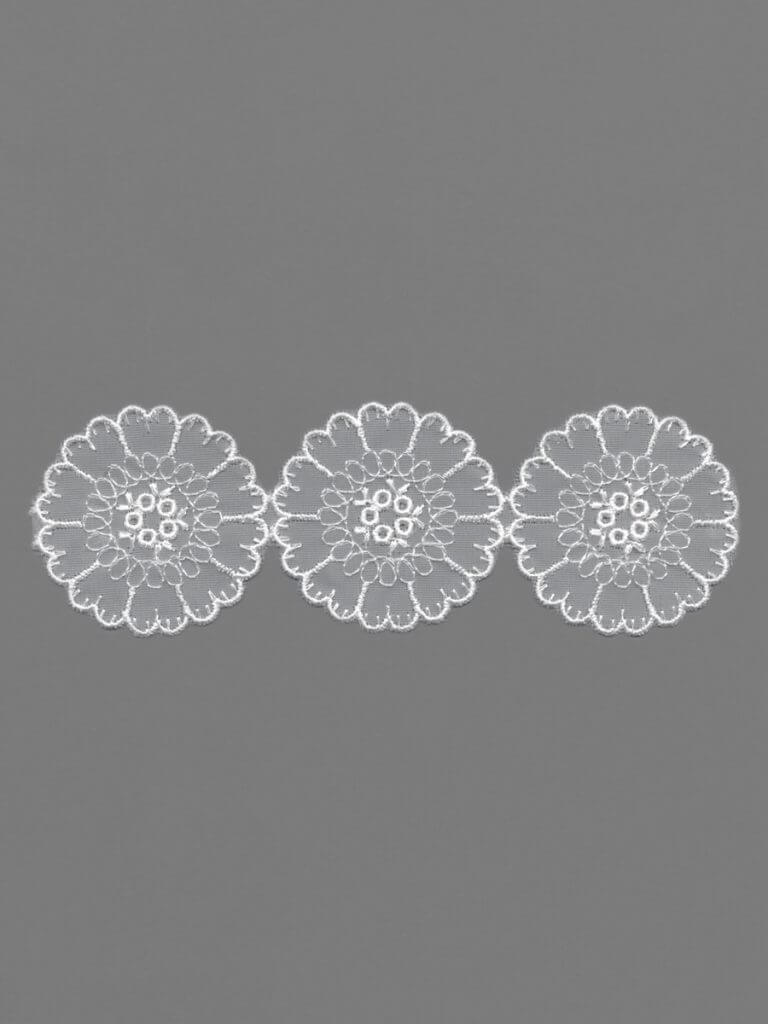 Polyester Organdy Embroidery
