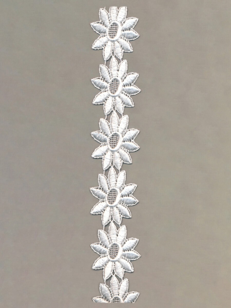 Embroidery Trim Flowers Embroidery Trim Flowers