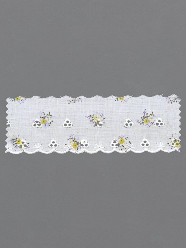 Printed Broderie Anglaise Edging