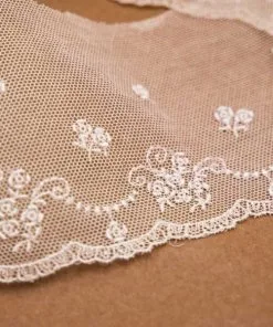 Embroidered Tulle